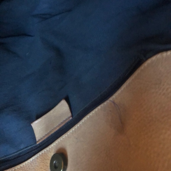 Authenic! Rare! Dooney and Bourke Whip Stitch Leather Handbag - Picture 11 of 14